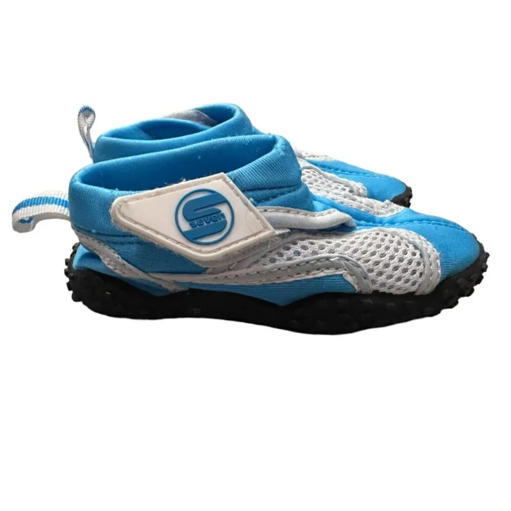 Seven Toddler Water Shoes Blue Size 6